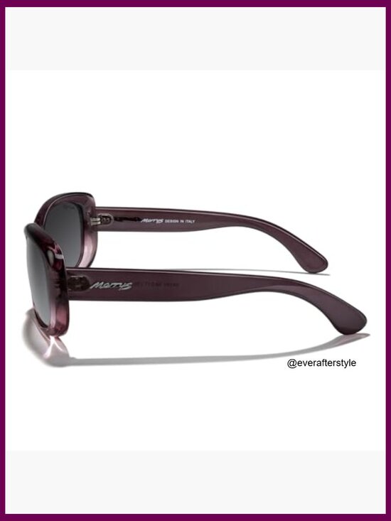 Polarized Oversized Butterfly Sunglasses with UV400 Protection display picture 3